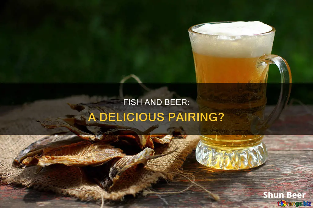 can we drink beer with fish