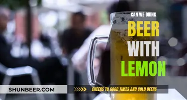 Beer and Lemon: A Refreshing Mix?