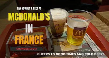 Beer at McDonald's in France: Is It Possible?