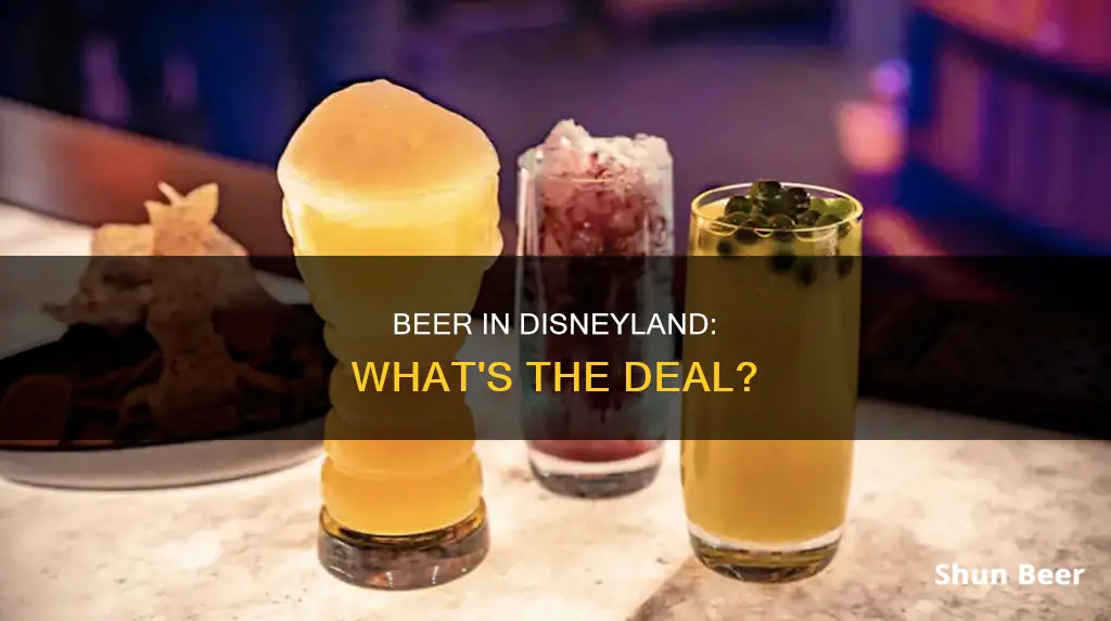 can you buy a beer in disneyland