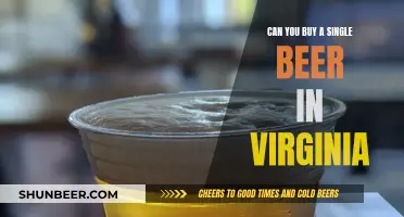 Virginia's Single Beer Purchase: What's the Deal?