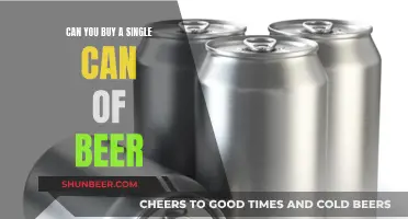 Buying Beer by the Can: Is Single Serving Possible?