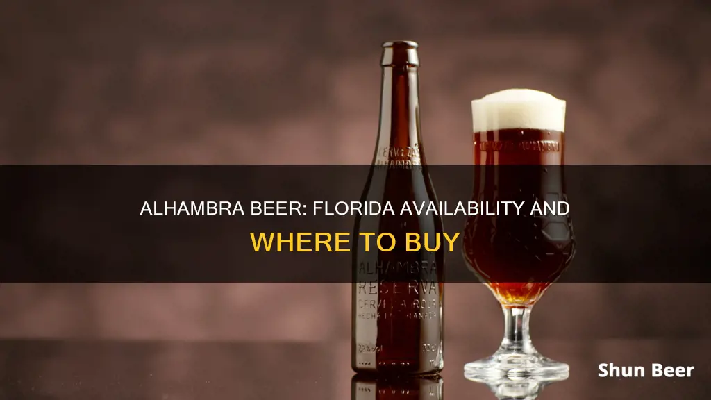 can you buy alhambra beer in florida