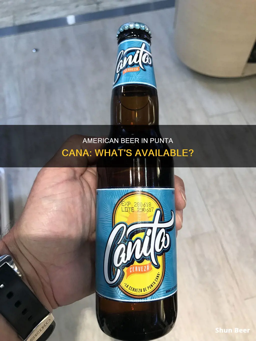 can you buy american beer in punta cana