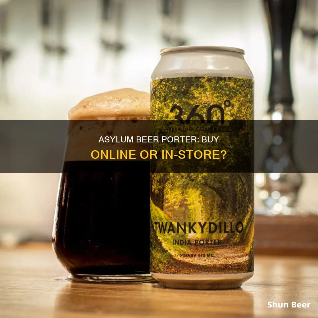 can you buy asylum beer porter onlinr