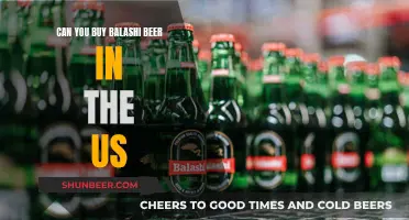 Balashi Beer: US Availability and Where to Buy