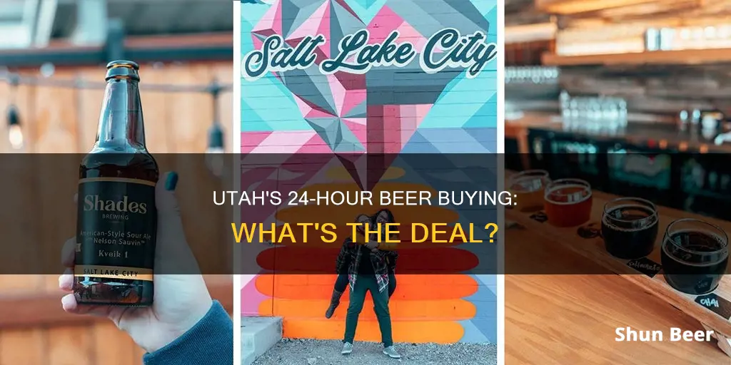 can you buy beer 24 hours in utah