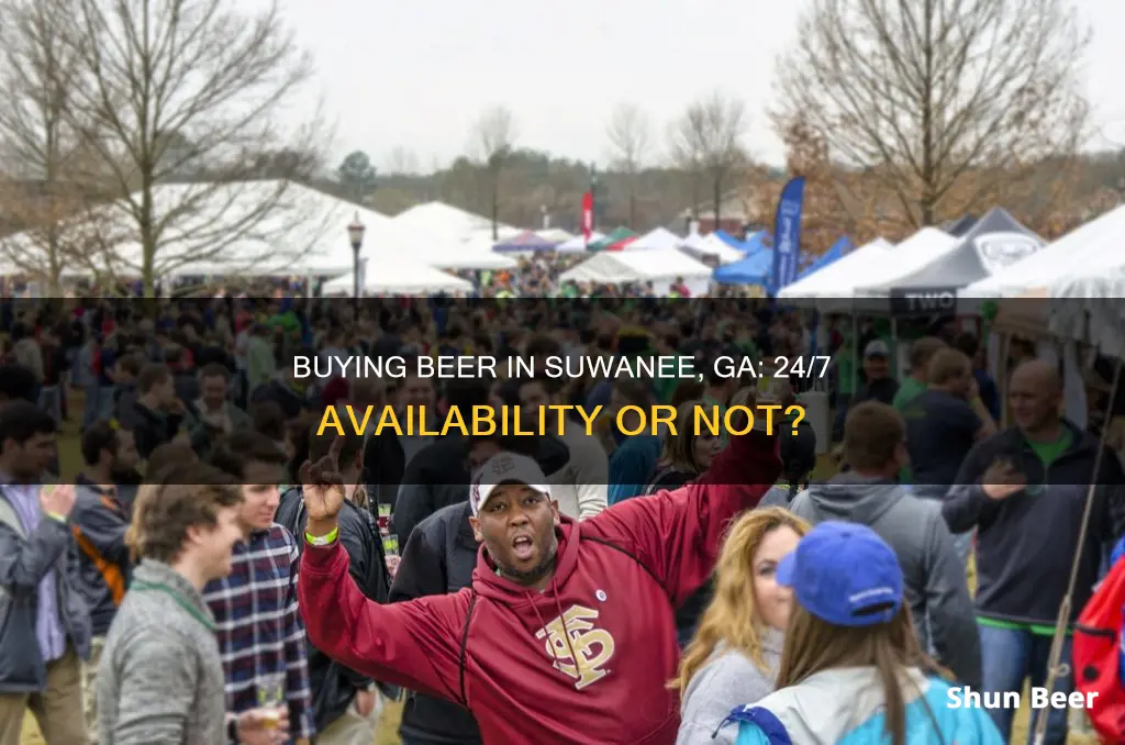 can you buy beer 24 hours sunday in suwanee ga