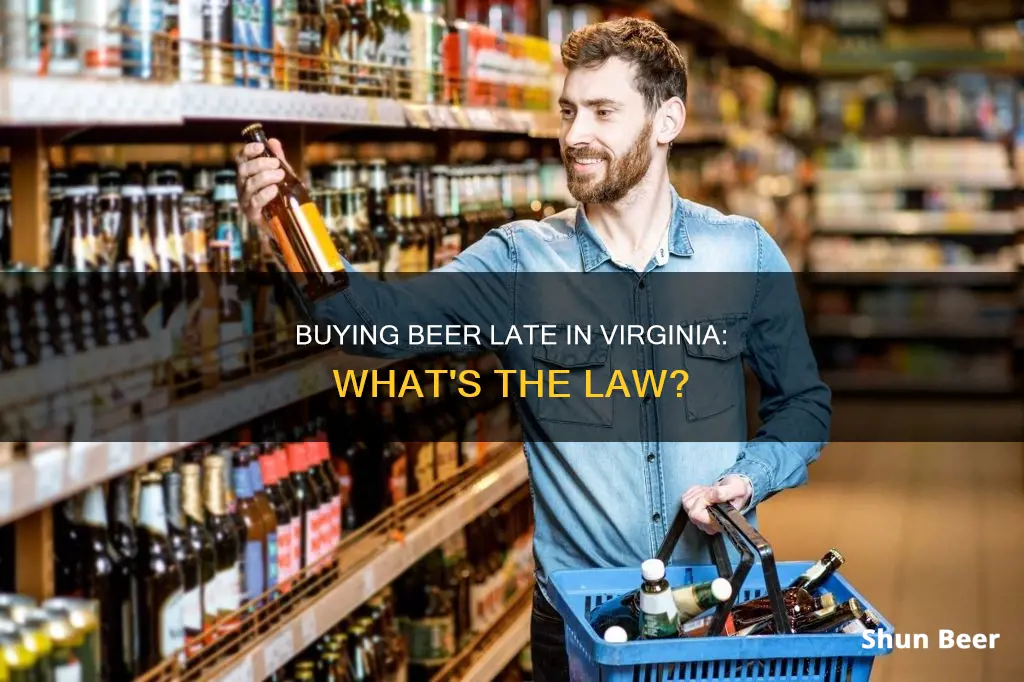 can you buy beer after 10 in virginia