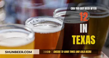 Buying Beer After Noon in Texas: What's the Law?