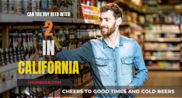 Buying Beer Late in California: What's the Deal?