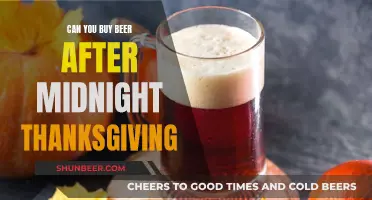 Thanksgiving Midnight Beer Run: What's the Deal?