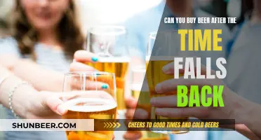 Buying Beer After Time Falls Back: What's the Rule?