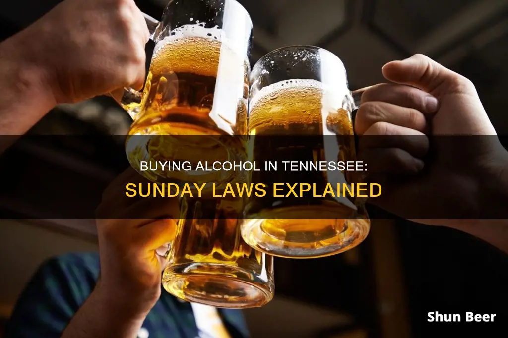 can you buy beer and wine in tennessee on sunday