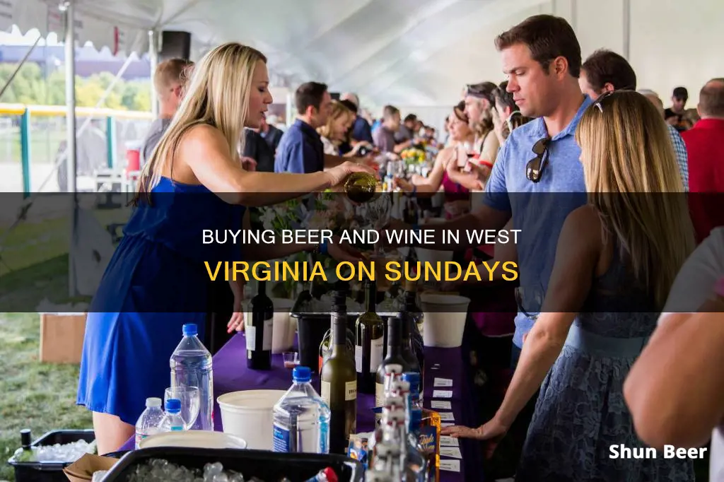 can you buy beer and wine on sunday in wv