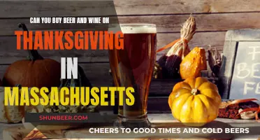 Buying Beer and Wine on Thanksgiving in Massachusetts