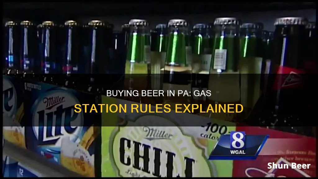 can you buy beer at a gas station in pa