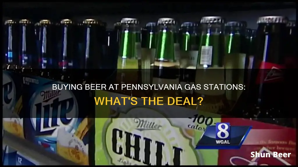 can you buy beer at a gas station in pennsylvania