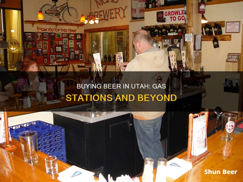 can you buy beer at a gas station in utah