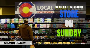 Buying Beer on Sundays: Grocery Store Guide