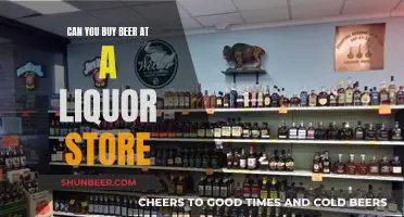 Liquor Store Beer Buying: What's the Deal?