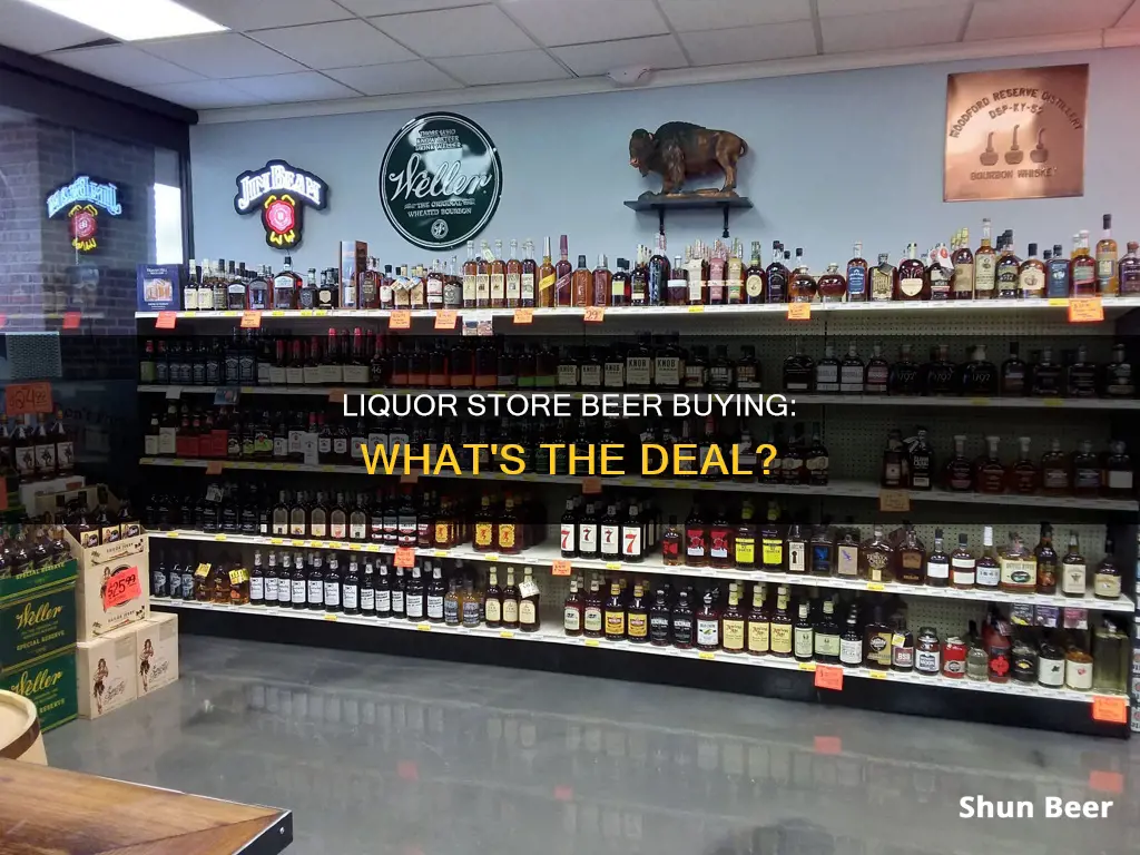 can you buy beer at a liquor store