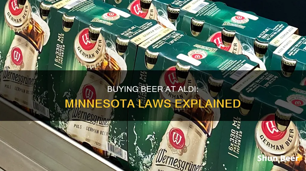 can you buy beer at aldi in minnesota