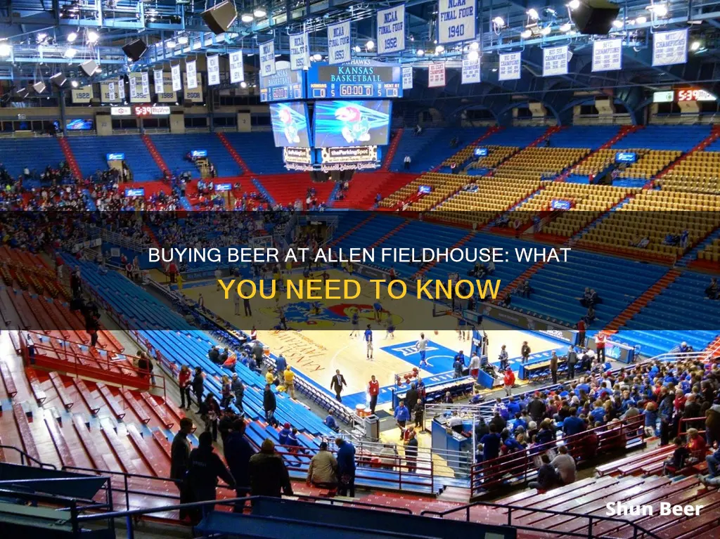 can you buy beer at allen fieldhouse