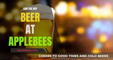 Applebee's Beer Buying: What's Available and What's Not