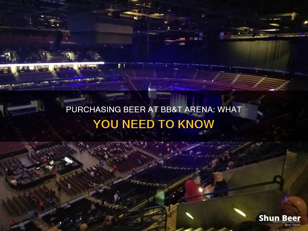 can you buy beer at bb & t arena