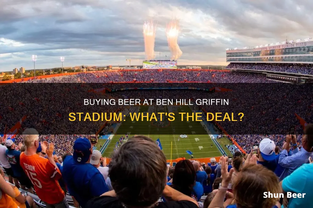 can you buy beer at ben hill griffin stadium