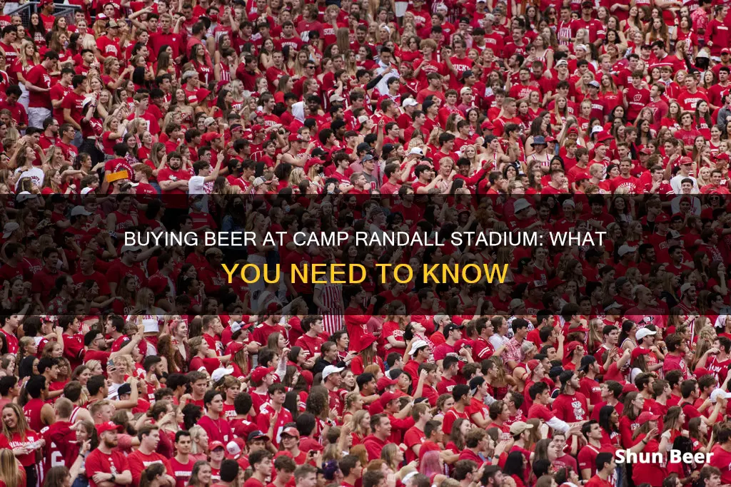 can you buy beer at camp randall stadium