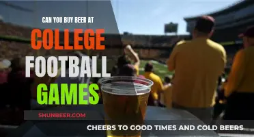 Buying Beer at College Football Games: What's the Deal?