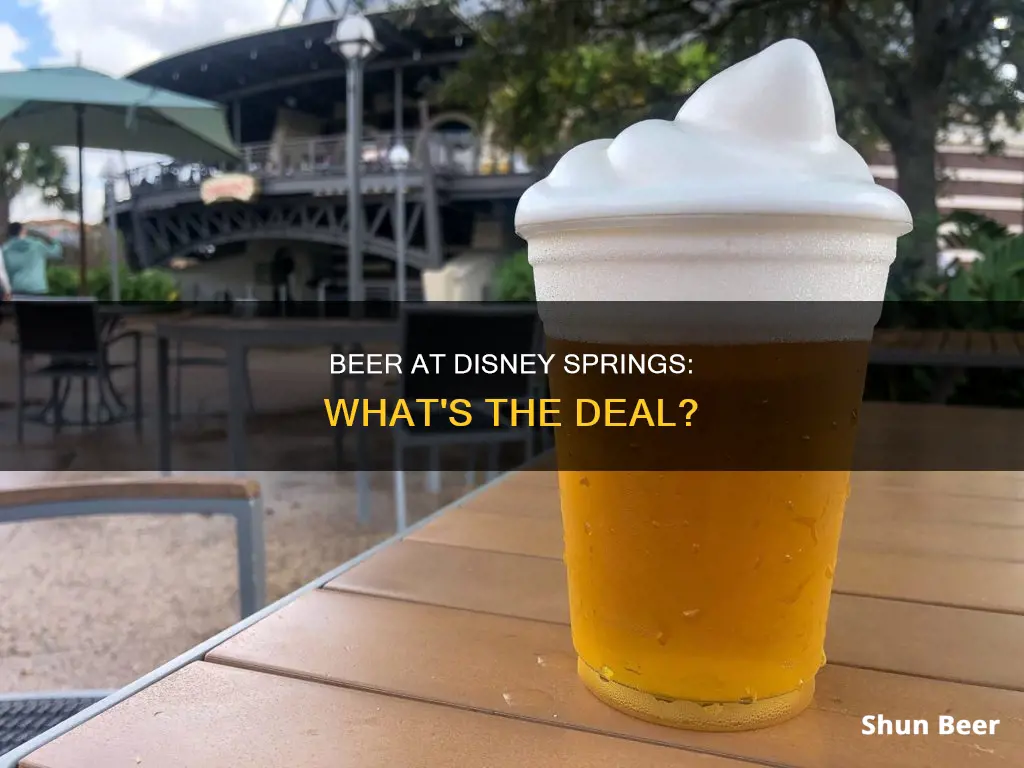 can you buy beer at disney springs