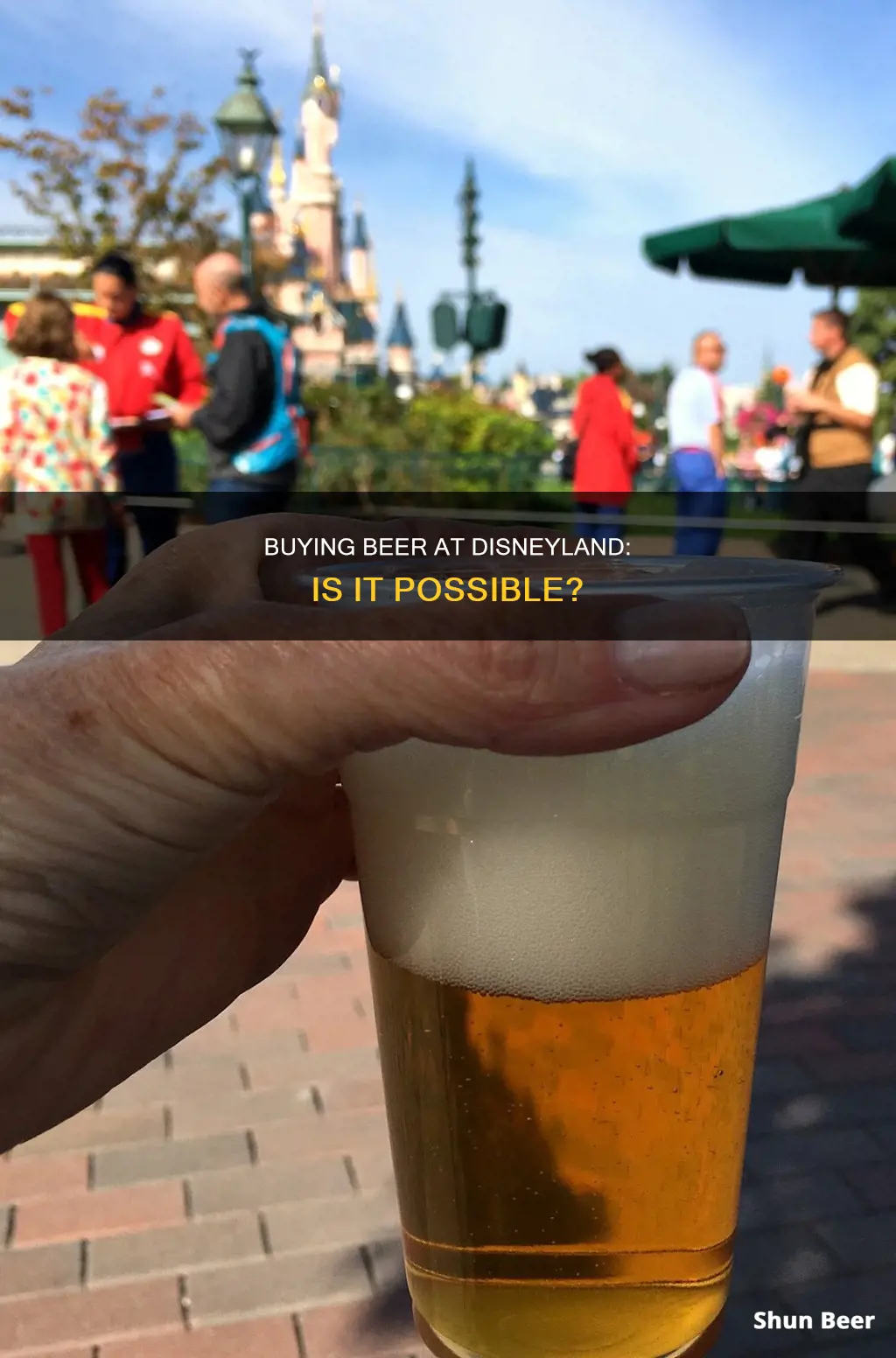 can you buy beer at disneyland