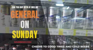 Buying Beer on Sundays: Dollar General's Policy