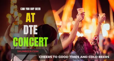 Beer Availability at DTE Concerts: What You Need to Know