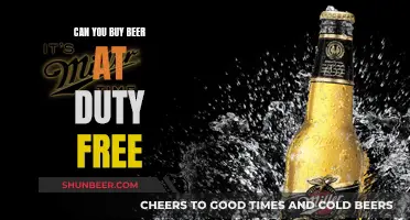 Duty-Free Beer: What's the Deal?