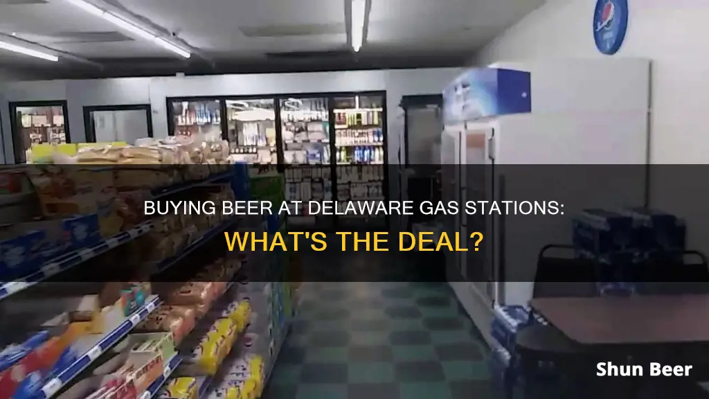 can you buy beer at gas stations in delaware