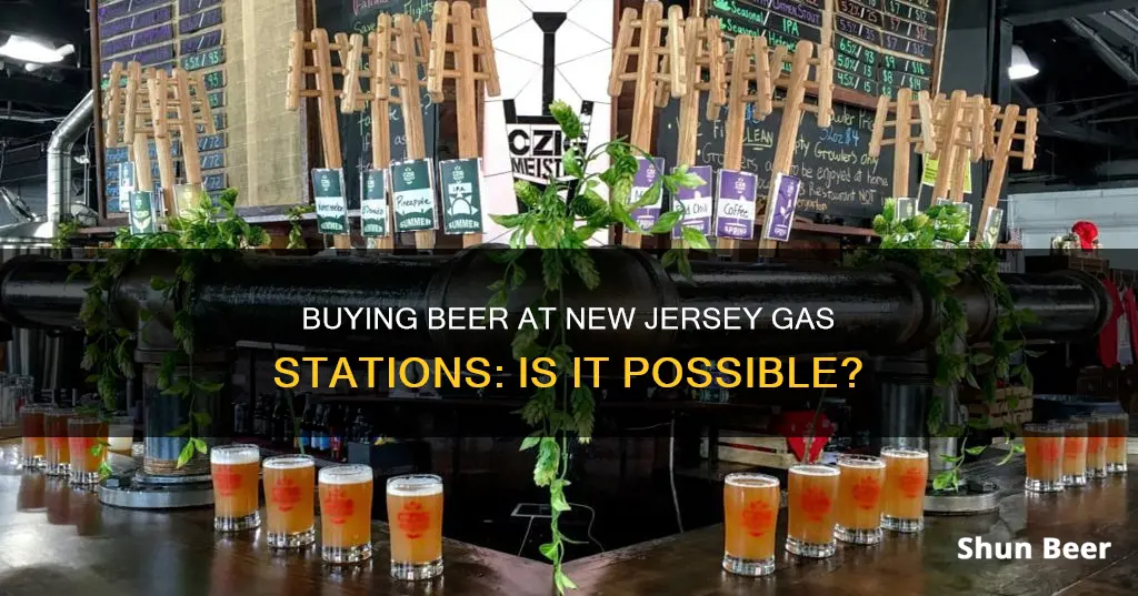 can you buy beer at gas stations in new jersey