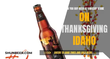 Buying Beer in Idaho: Thanksgiving Grocery Store Rules