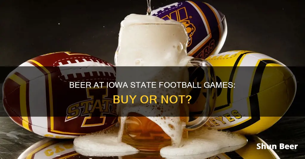 can you buy beer at iowa state football games