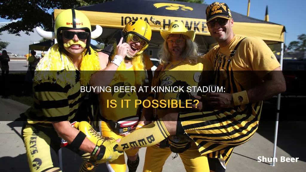 can you buy beer at kinnick stadium