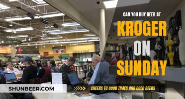 Buying Beer on Sundays: Kroger Shopping Experience