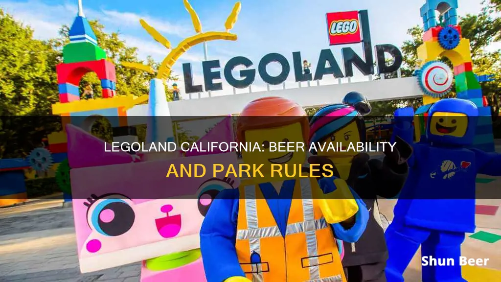 can you buy beer at legoland california