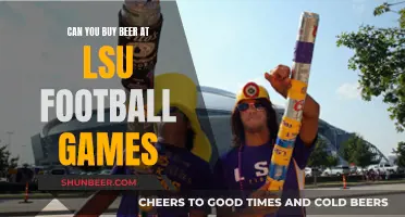 Beer Availability at LSU Football Games