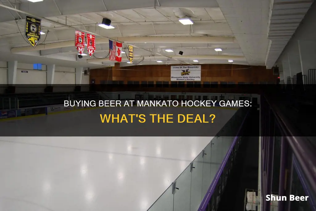 can you buy beer at mankato hockey