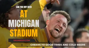 Buying Beer at Michigan Stadium: What's the Deal?