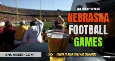 Beer Availability at Nebraska Football Games