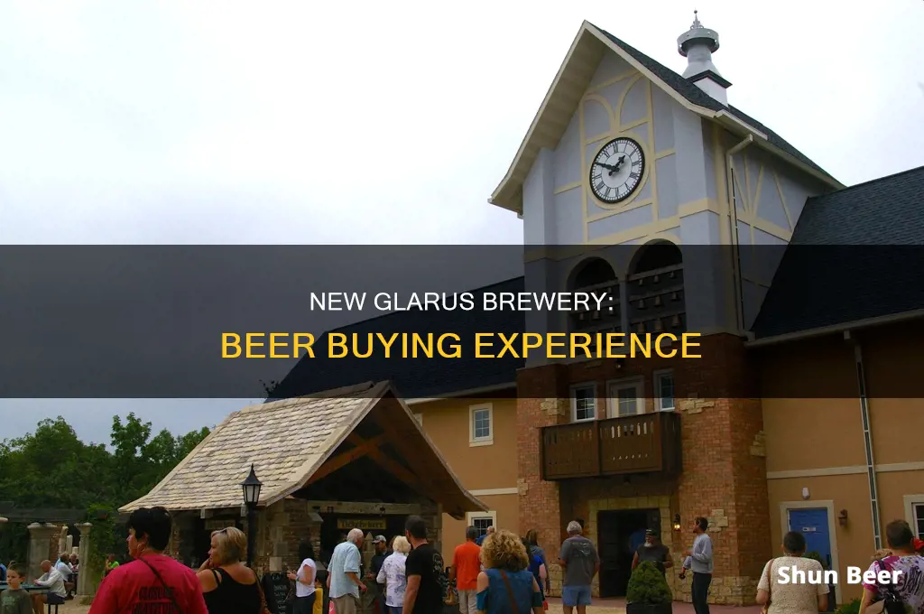 can you buy beer at new glarus brewery